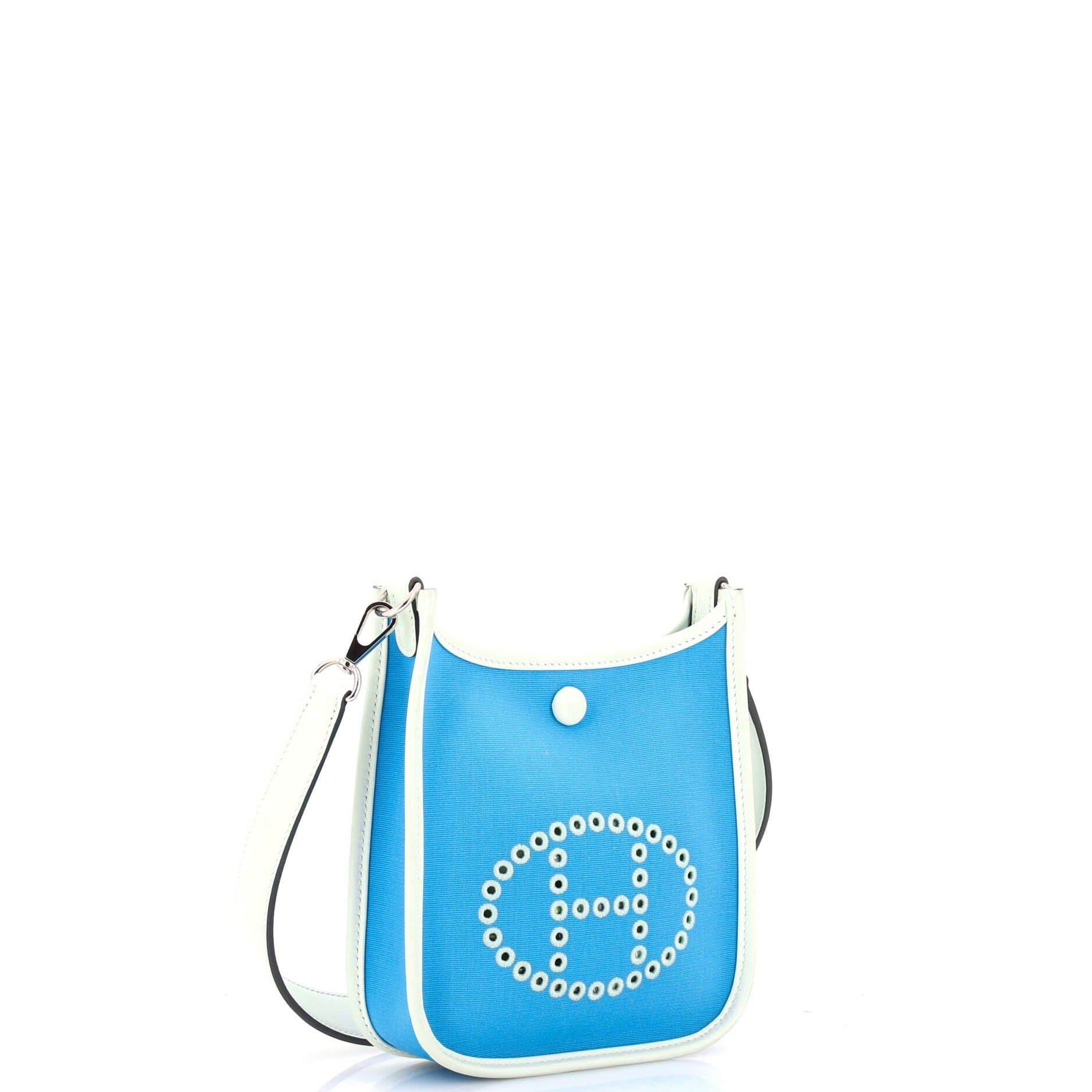 Neo Evelyne Bag Toile and Leather TPM, Alternate, color, Blue