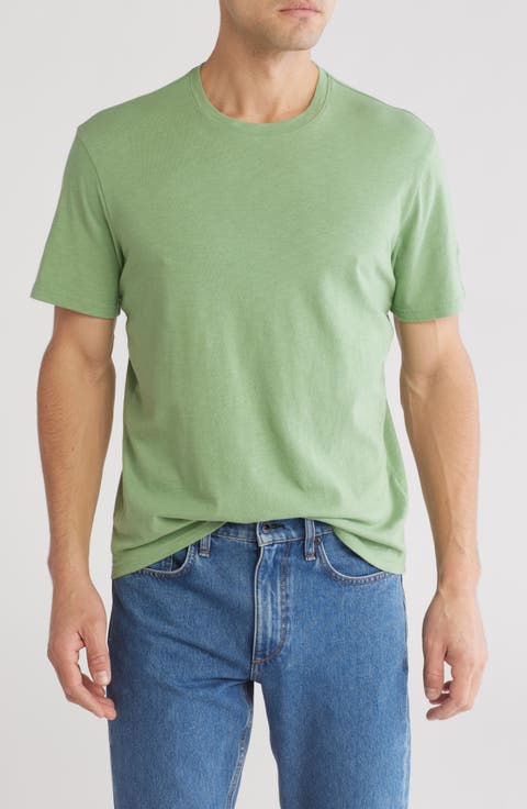 Slub Cotton Crewneck T-Shirt