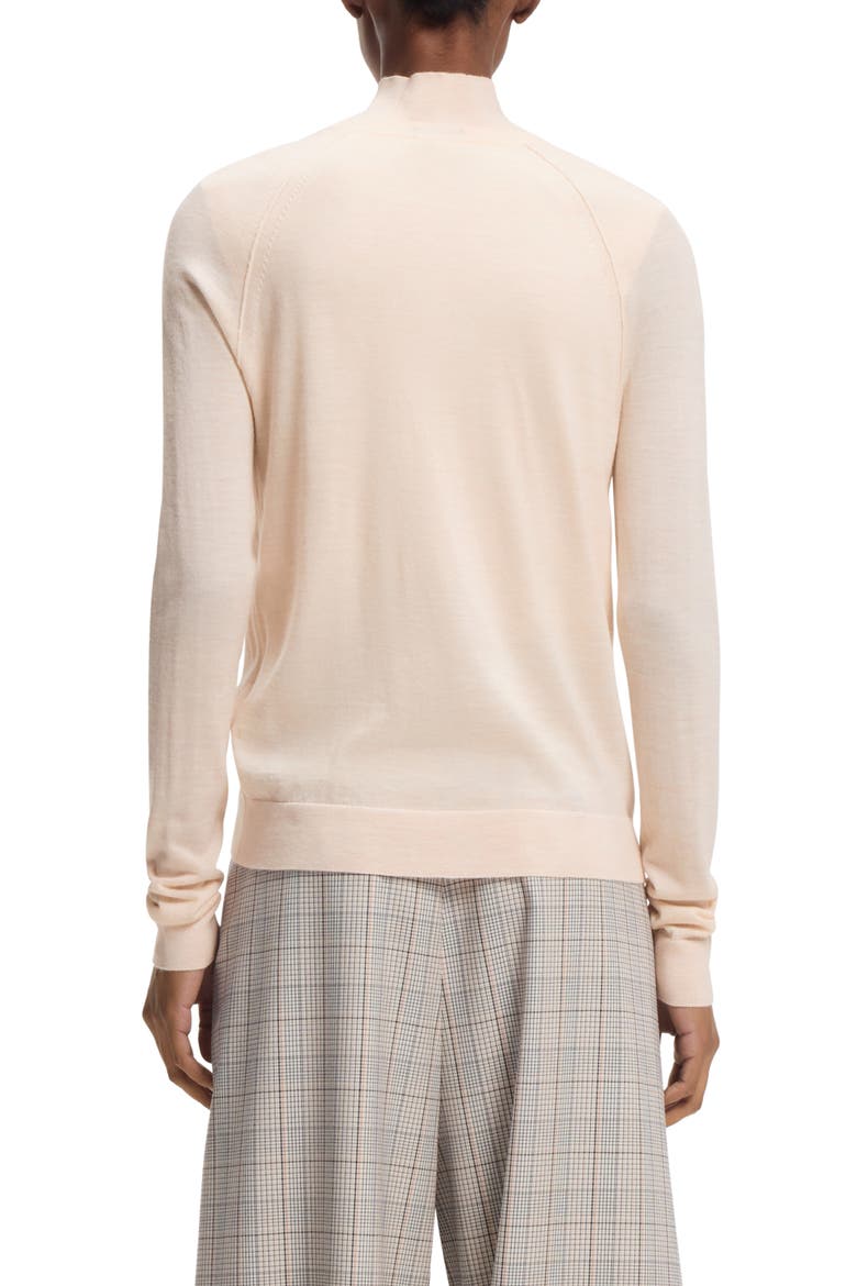 Fonami Merino Wool Cardigan, Alternate, color, SOFT PEARL