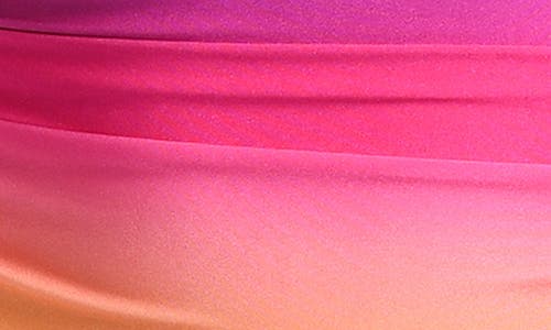 LA BLANCA LA BLANCA OMBRÉ HALTER TANKINI BIKINI TOP 