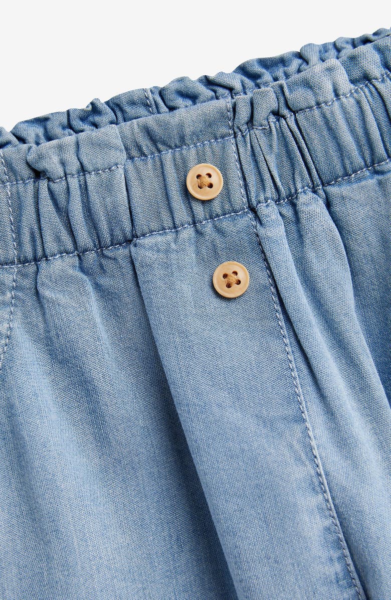 NEXT Kids' Flowy Denim Shorts, Alternate, color, 