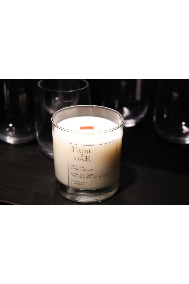 Citrus Pine Coconut-Soy Candle, Alternate, color, No Color