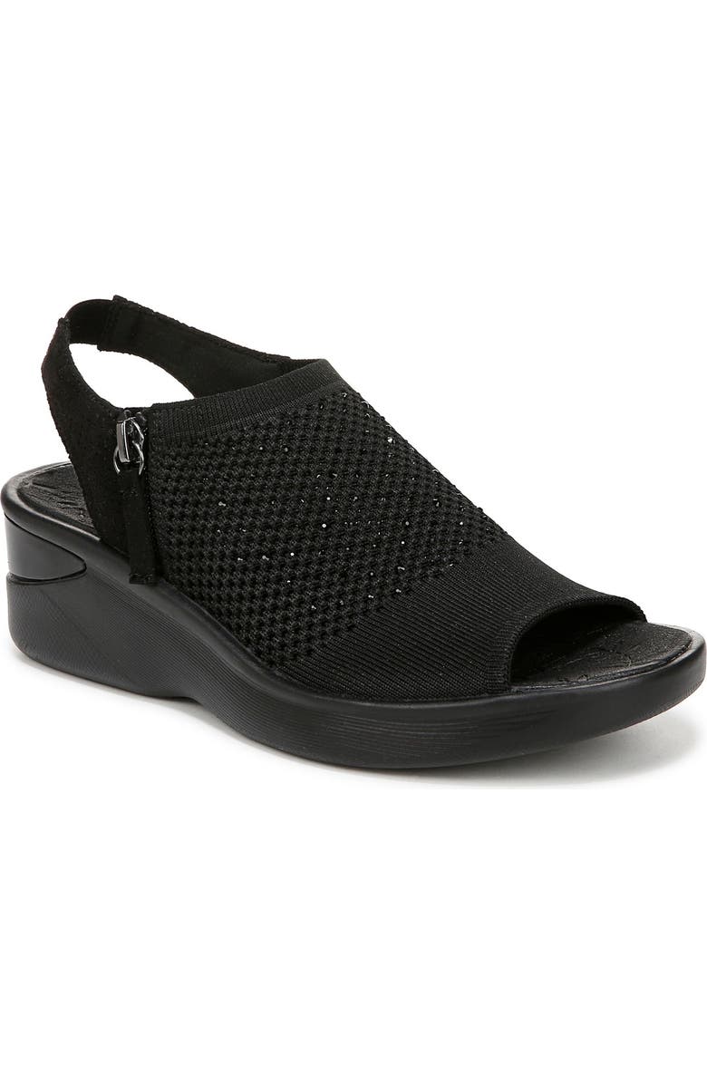 LifeStride Starlet Embellished Slingback Sandal, Main, color, Black