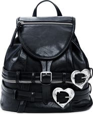 Desigual Medium Faux Leather Backpack