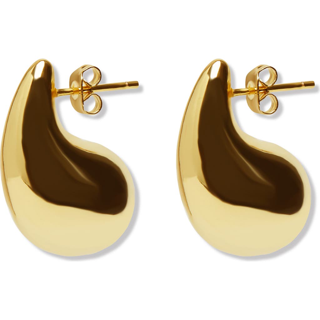 Argento Vivo Teardrop Stud Earring