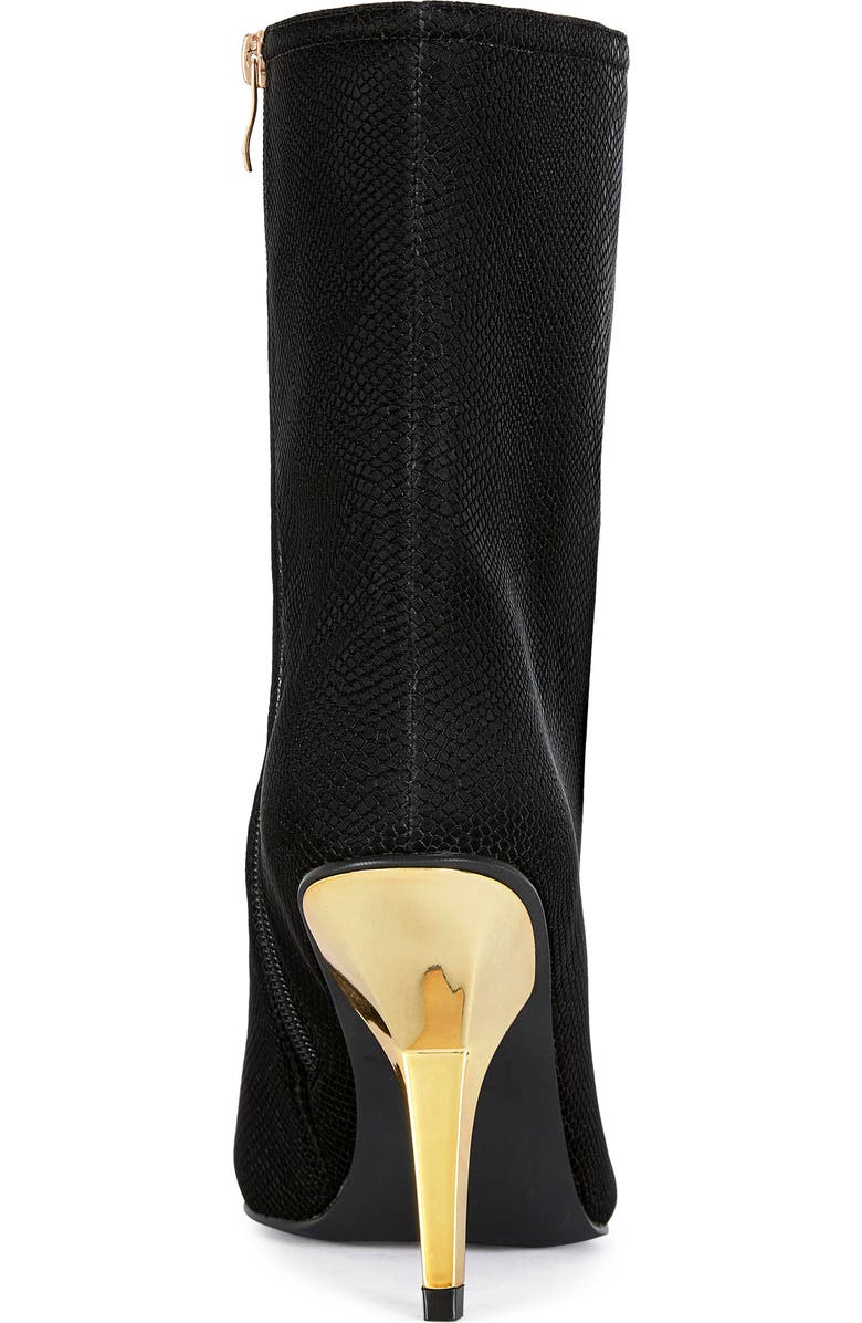 AZALEA WANG Quinney Pointed Toe Bootie, Alternate, color, Black