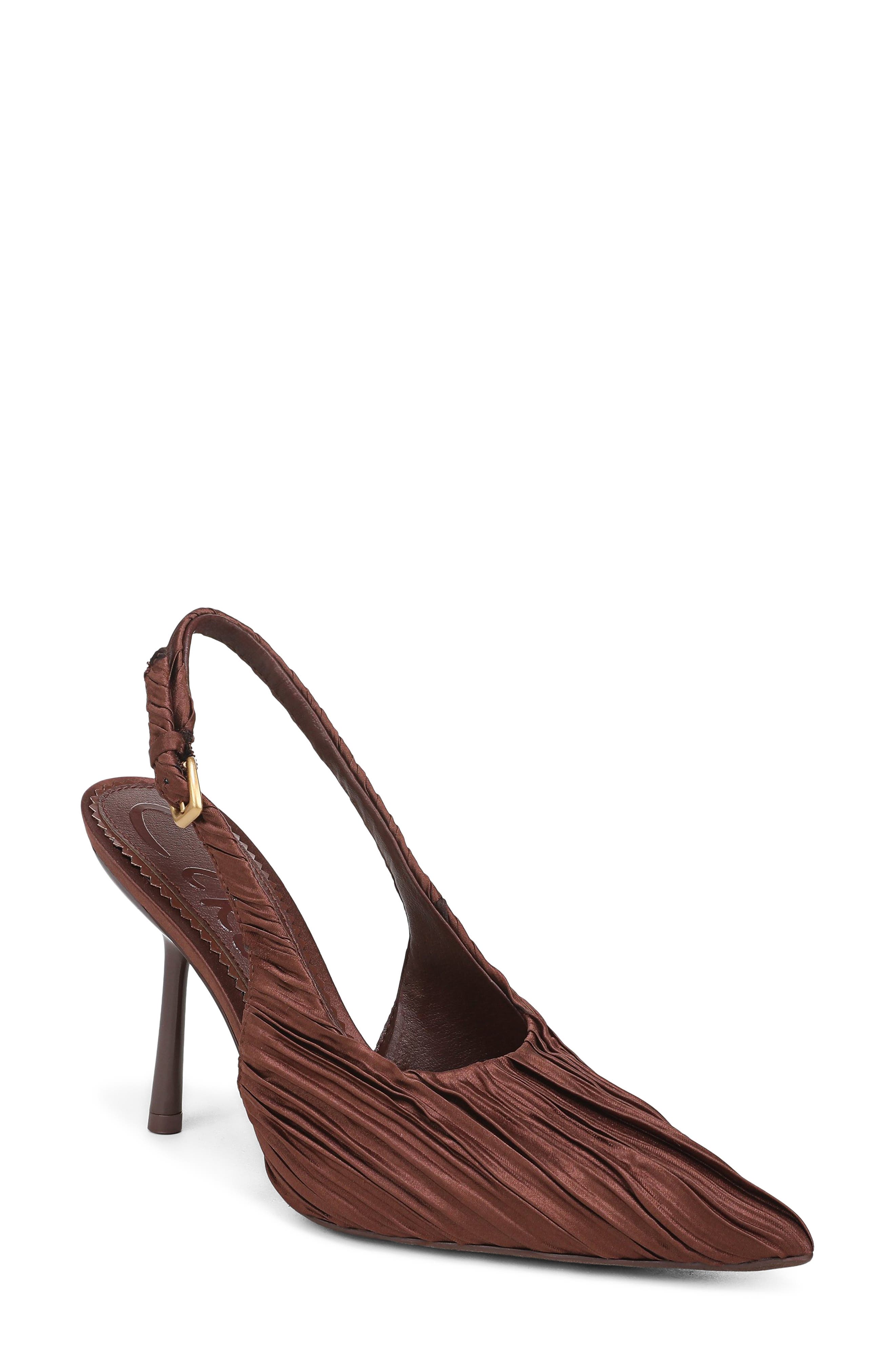 Oaklee Slingback Pump, Main, color, DEEP PECAN