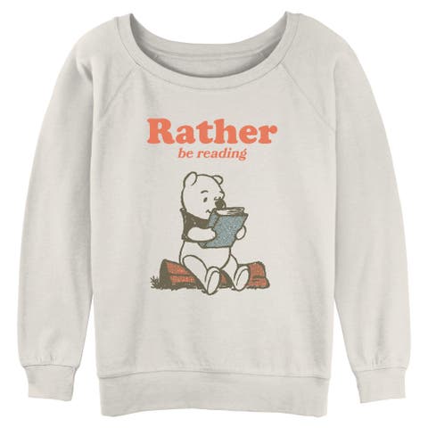 Junior's Rather Be Reading Sweatshirt
