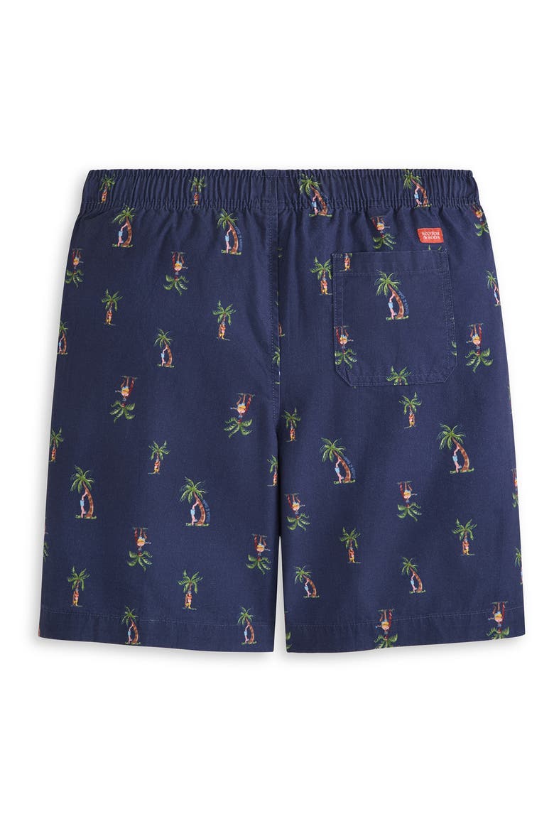 Kids' Half Panama Shorts, Alternate, color, BLUE DEPTHS