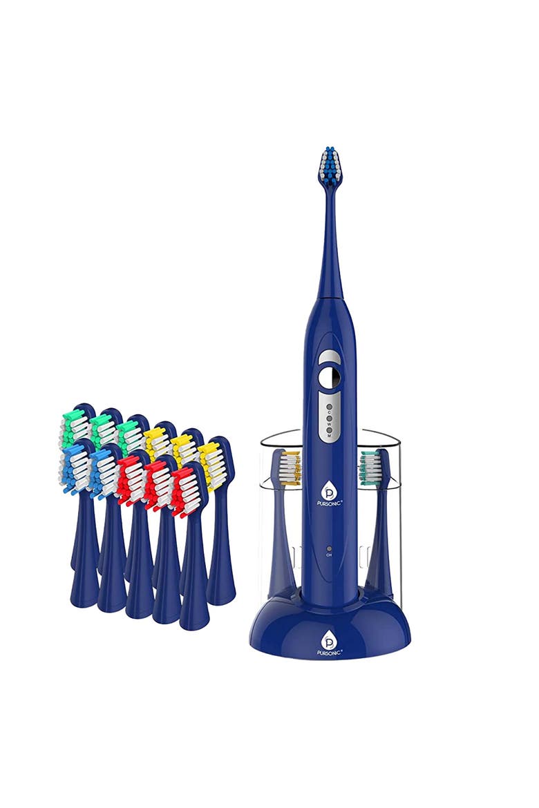 SPM Sonic Toothbrush - White, Alternate, color, BLUE