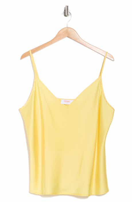 Renee C Satin V-Neck Camisole