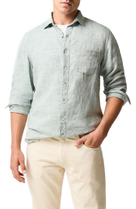 Coromandel Button-Up Linen Shirt