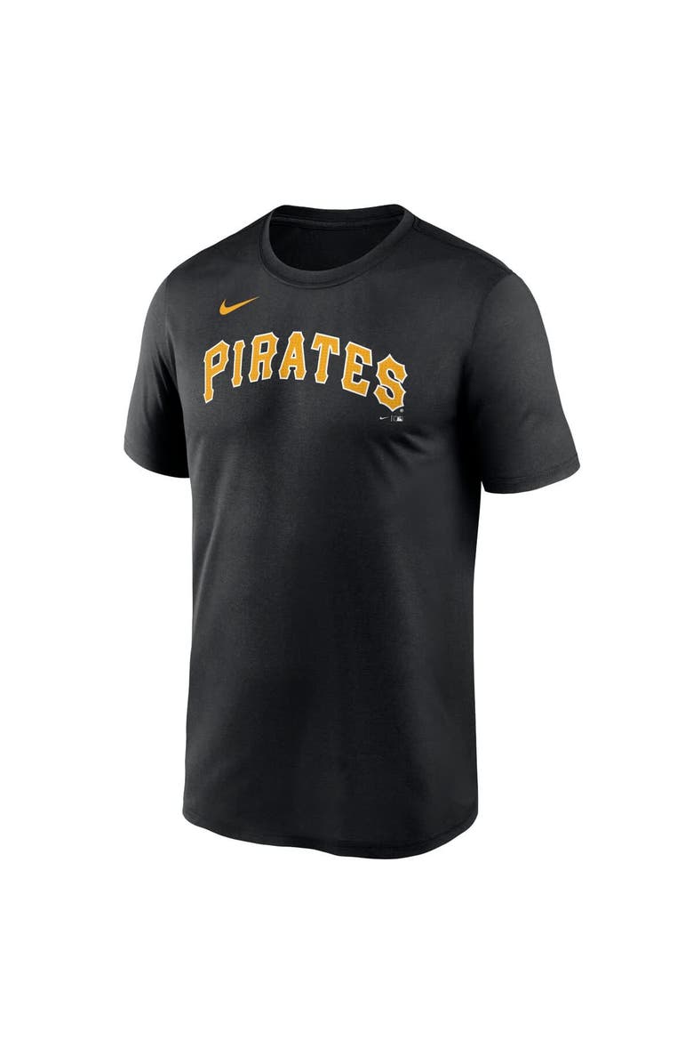 Nike Men's Nike Black Pittsburgh Pirates Legend Fuse Wordmark T-Shirt, Alternate, color, Black