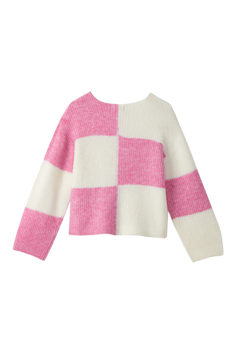Kids' Sea Sweater, Alternate, color, SEA PINK