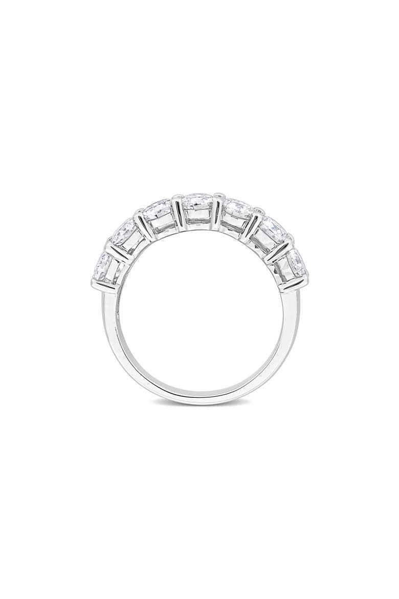 Sterling Silver Moissanite Ring, Alternate, color, WHITE SILVER