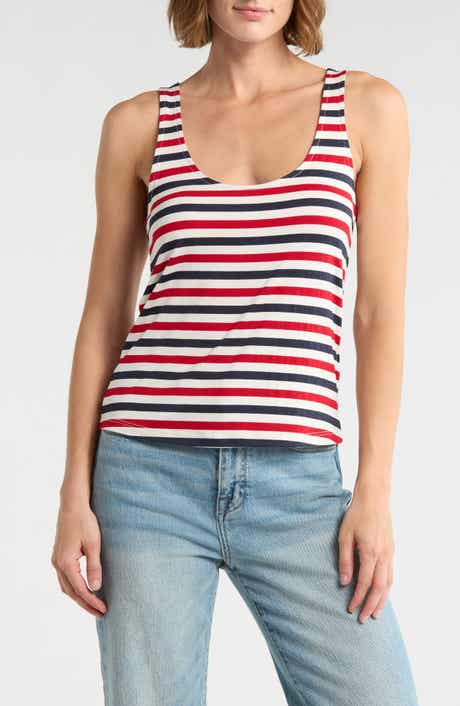 L'AGENCE Sade Stripe Tank
