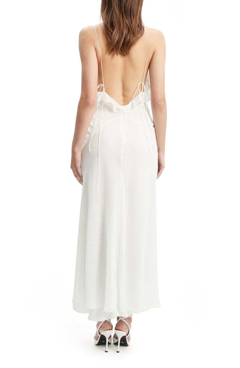 Bardot Olea Ruffle Maxi Dress, Alternate, color, 