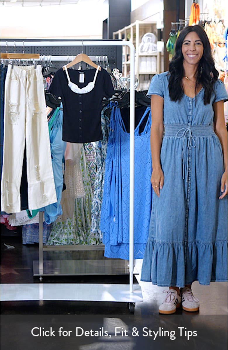 Kids' Layered Rib Knit Top, sales video thumbnail