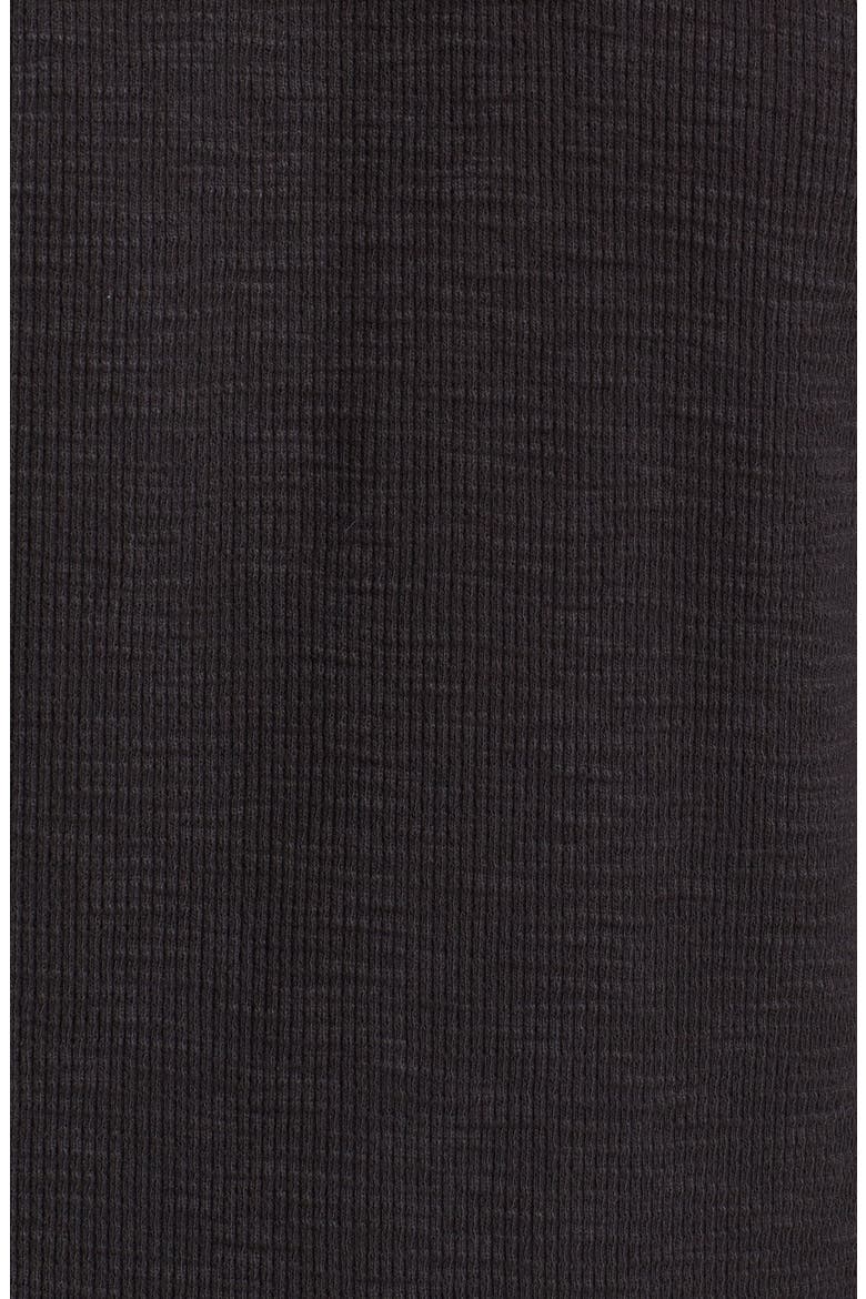 Dungarees Thermal Henley, Alternate, color, STONE BLACK