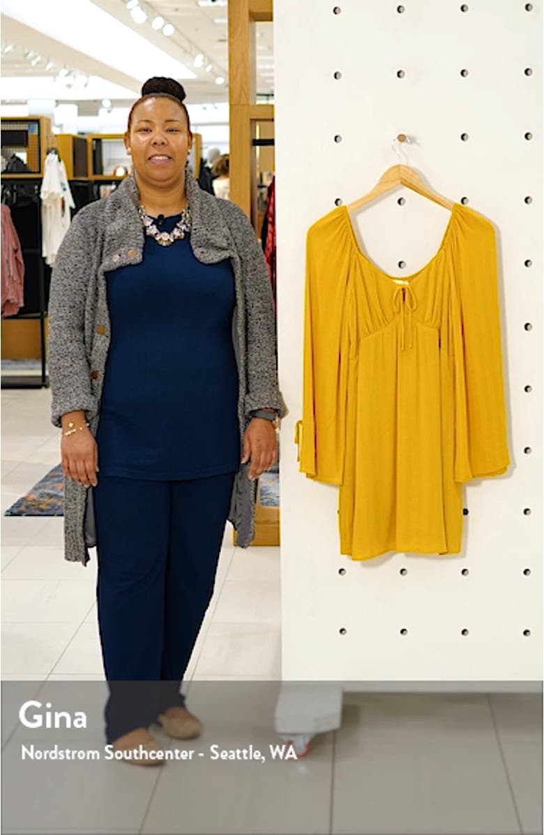 Long Sleeve Minidress, sales video thumbnail