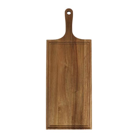 Meadowhouse 20 x 7.5 Inch Acacia Wood Charcuterie Board