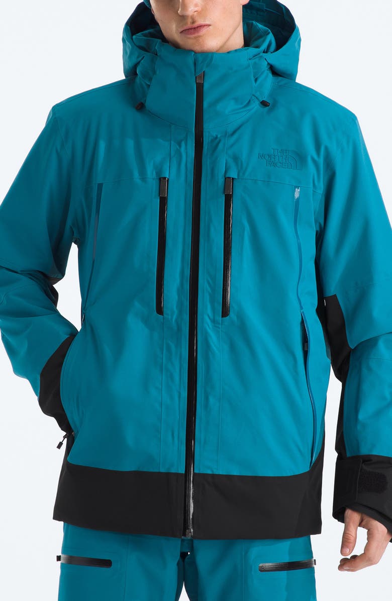 The North Face Snowsquall Insulated Jacket, Main, color, Dusk Blue/ Tnf Black
