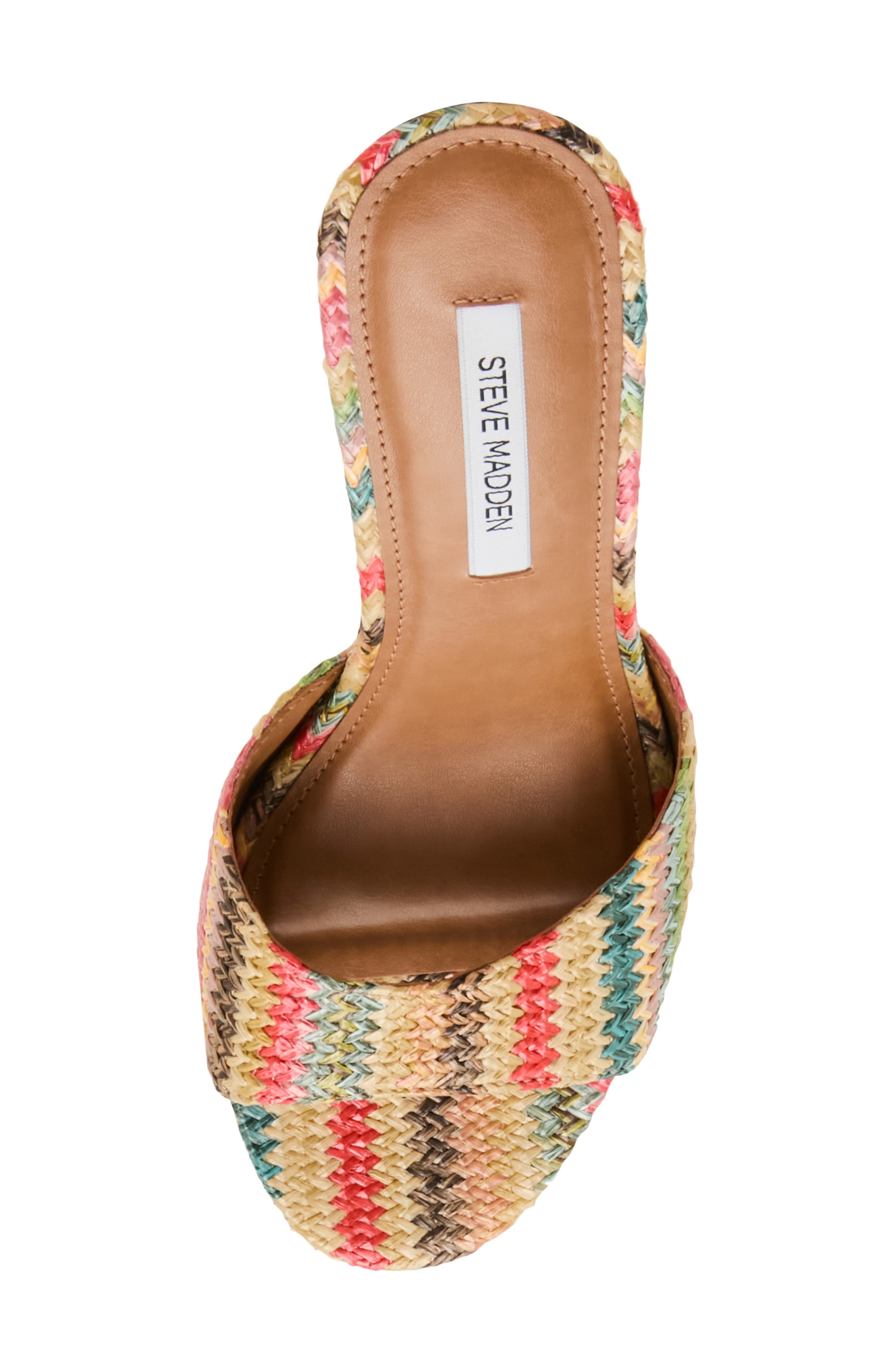 Kahlea Raffia Sandal, Alternate, color, RAFFIA MULTI