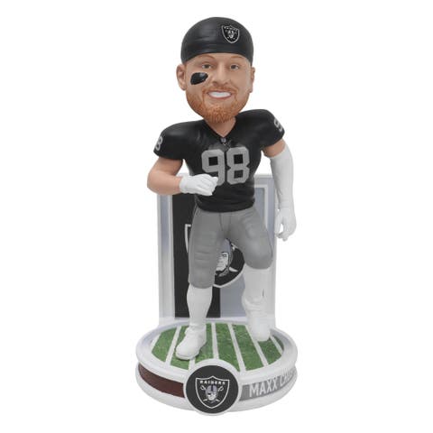Maxx Crosby (Las Vegas Raiders) Banner Series NFL Bobblehead