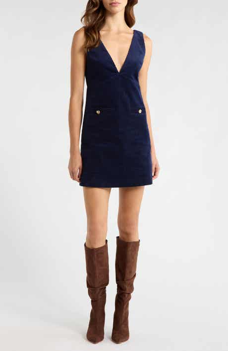 Lost + Wander Twilight Allure V-Neck Minidress