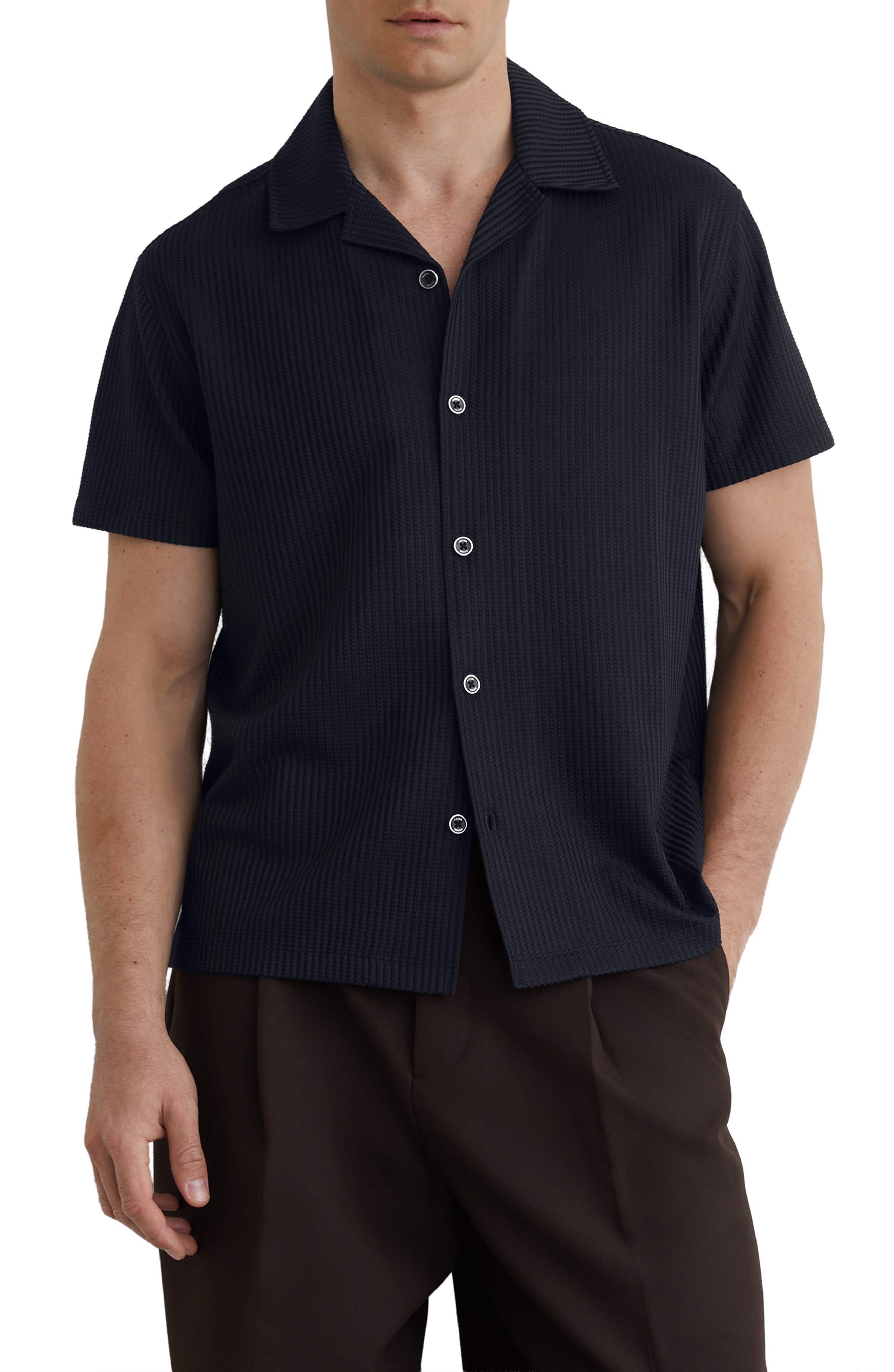 Warwick Texture Camp Shirt - image 3