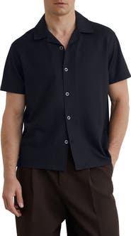 Reiss Warwick Short Sleeve Woven Shirt