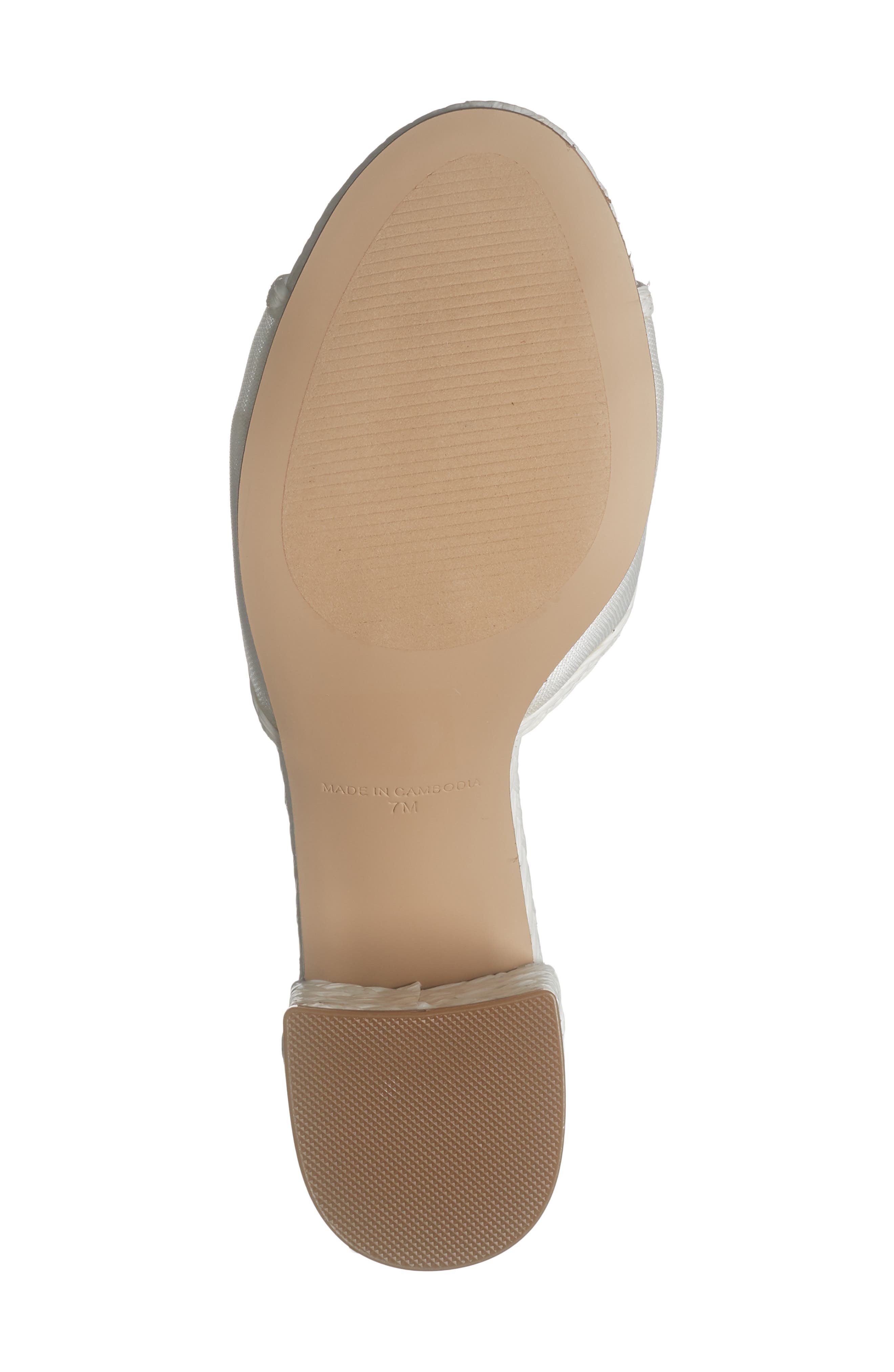 Melodee Sandal, Alternate, color, IVORY