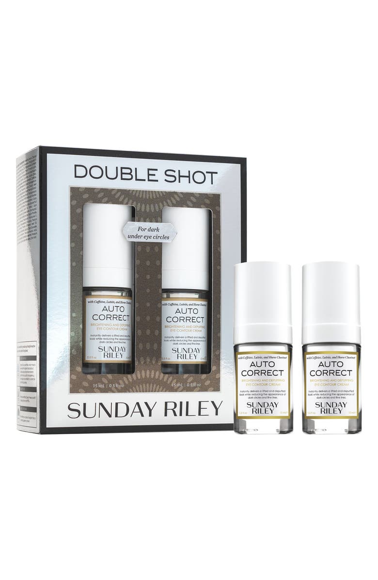 Sunday Riley Auto Correct Duo (Limited Edition) $130 Value, Main, color,