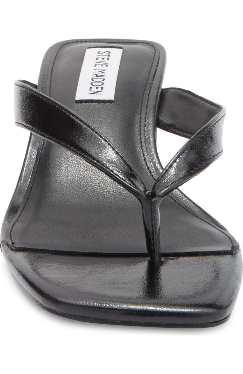 Steve Madden Tiffie Slide Sandal, Alternate, color, Black