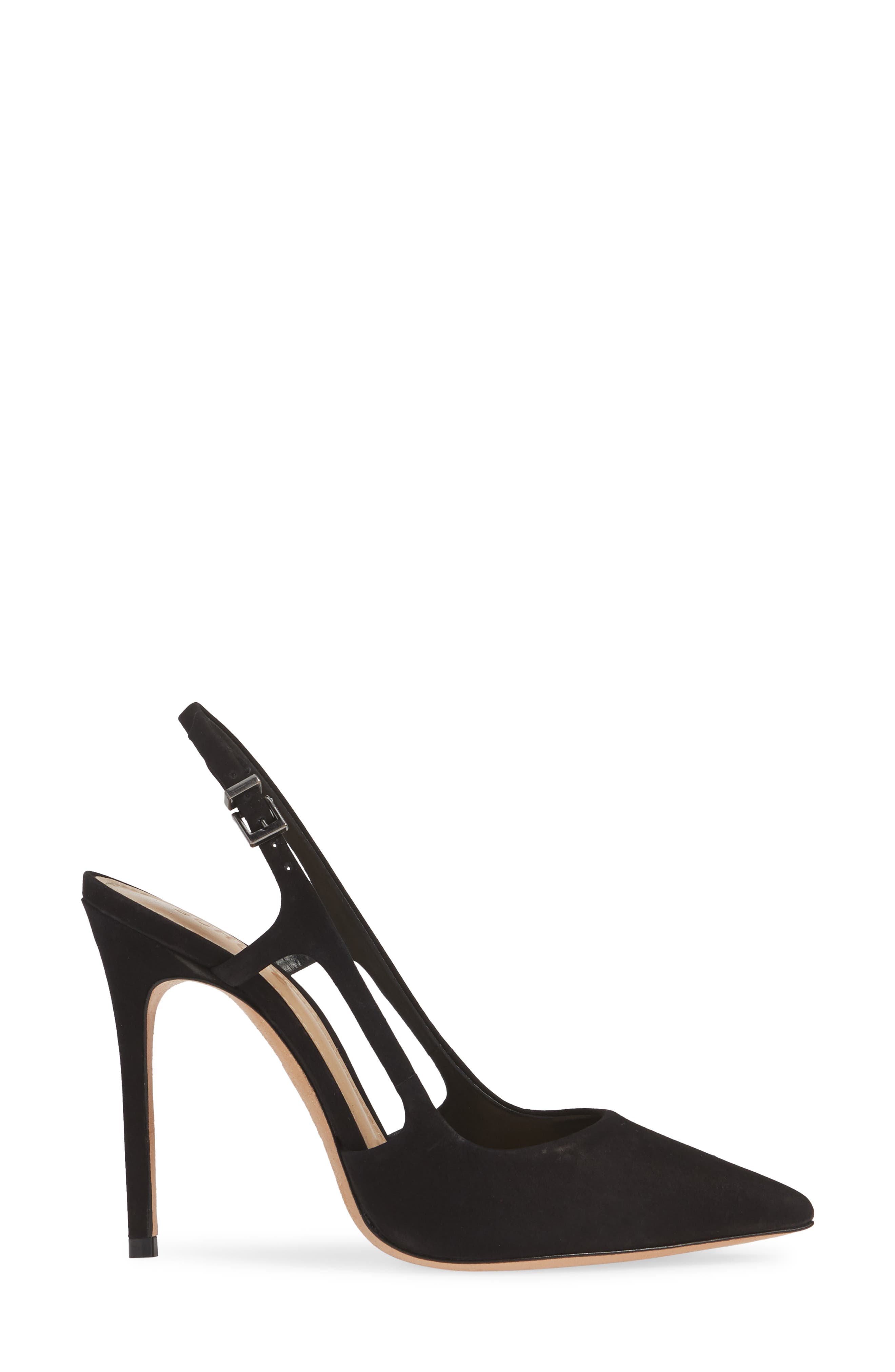 Schutz Boris Slingback Pump, Alternate, color, Black