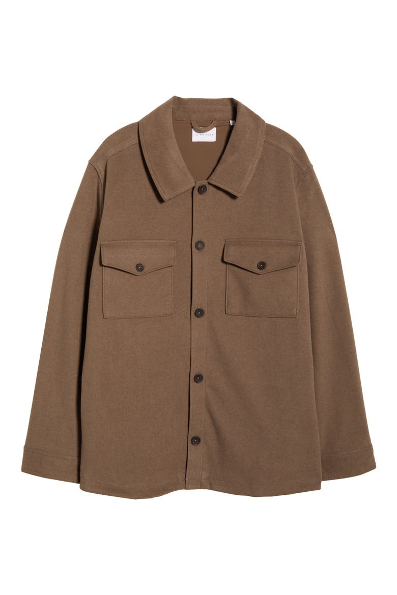 Craftsman Twill Shacket, Alternate, color, KHAKI