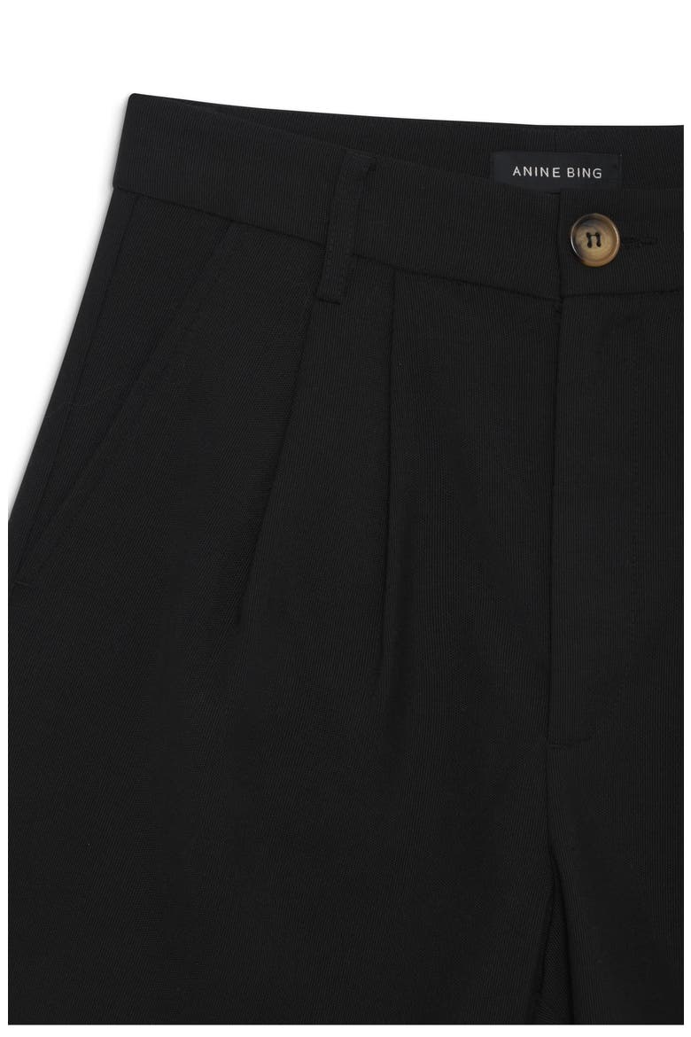 Carrie Tailored Shorts, Alternate, color, BLACK