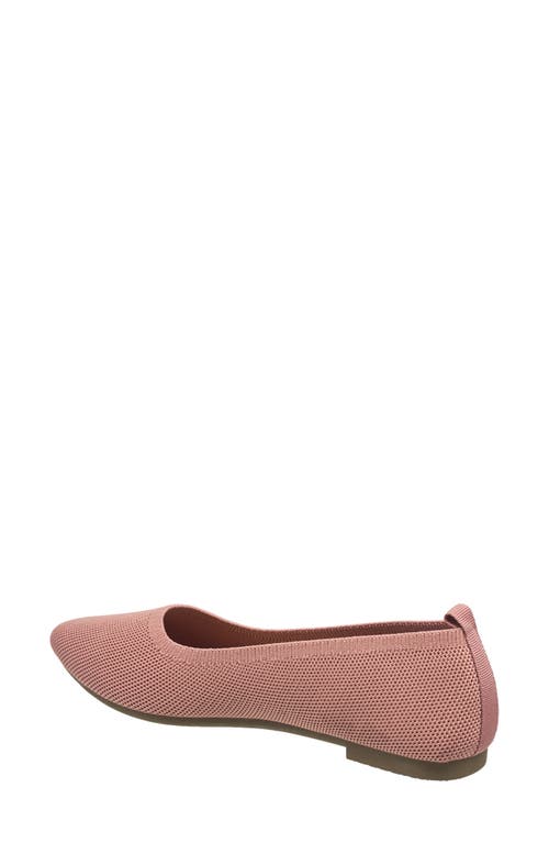 French Connection Caputo Pointed Toe Flat In Blush