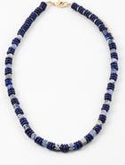 Erin McDermott Jewelry Indigo Blues Beaded Necklace