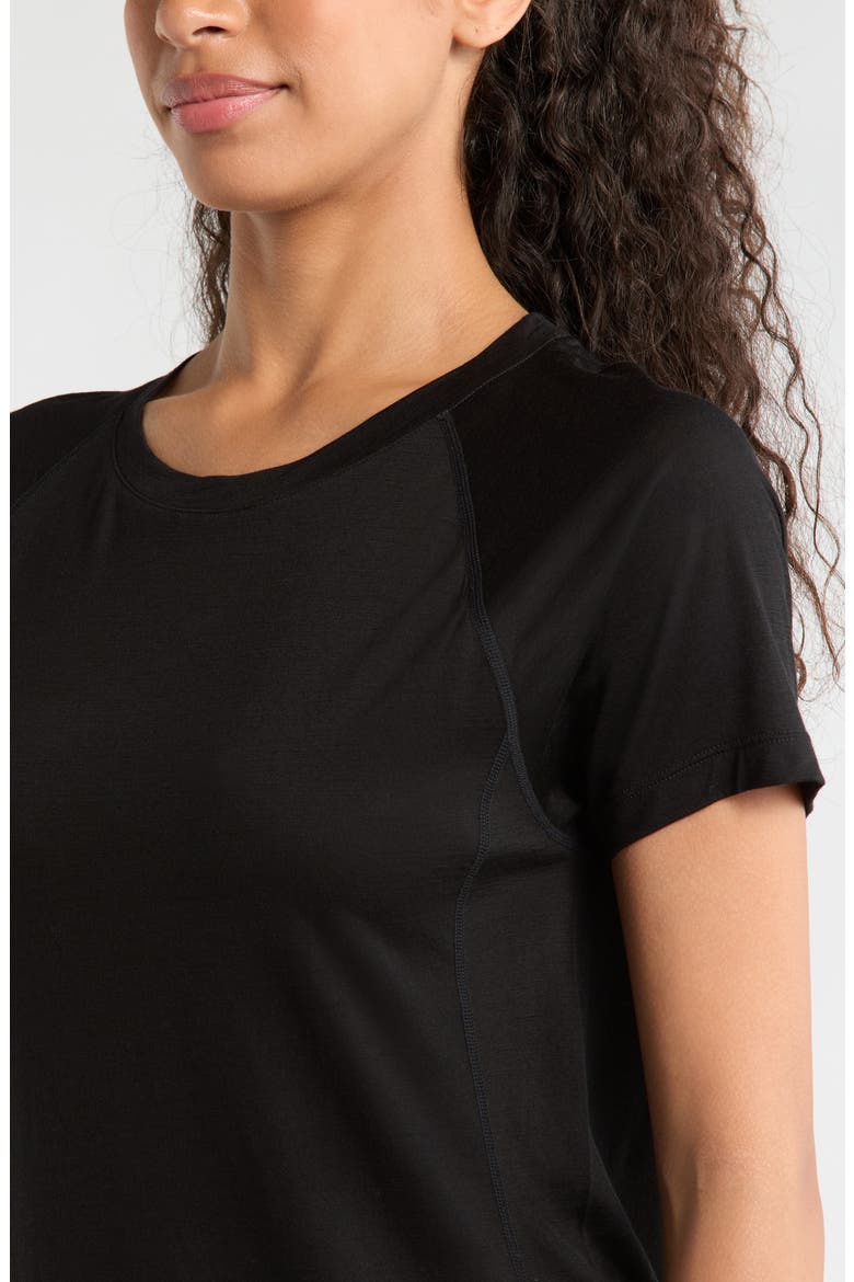 Active Ultralite Crewneck T-Shirt, Alternate, color, BLACK