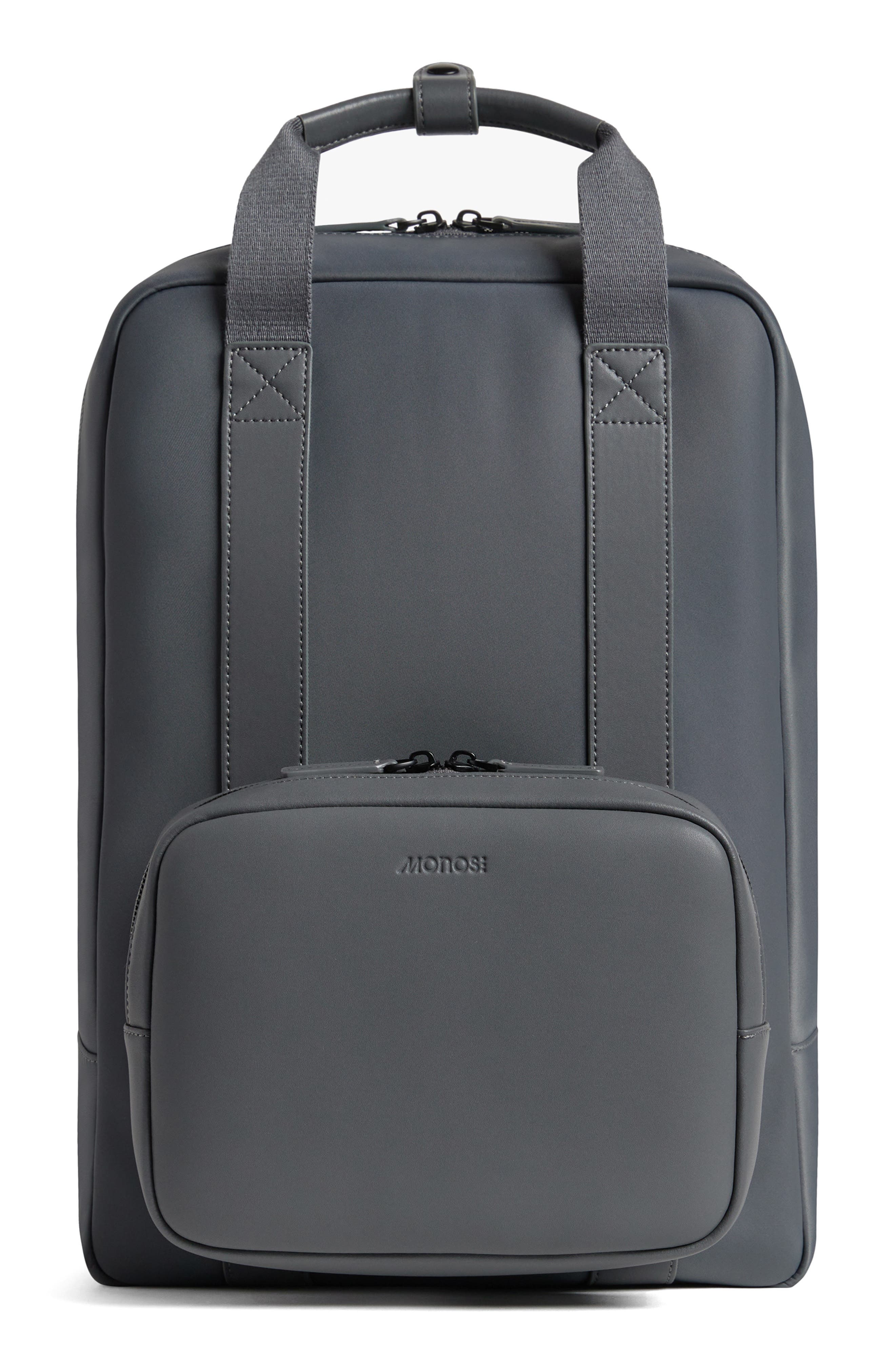 Monos Metro Backpack, Main, color, Dover Grey