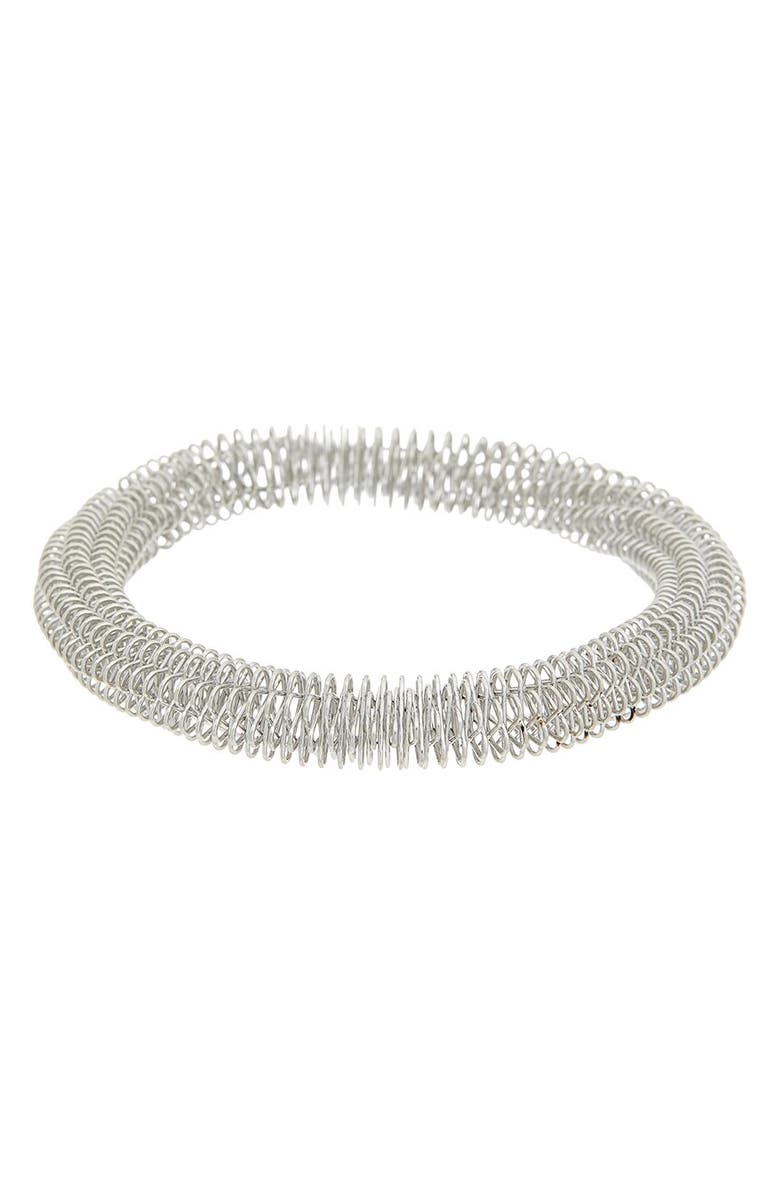 Juvell Textured Twist Bangle Bracelet, Main, color,