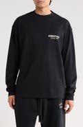 Fear of God Essentials Classic Fit Long Sleeve Logo Graphic T-Shirt