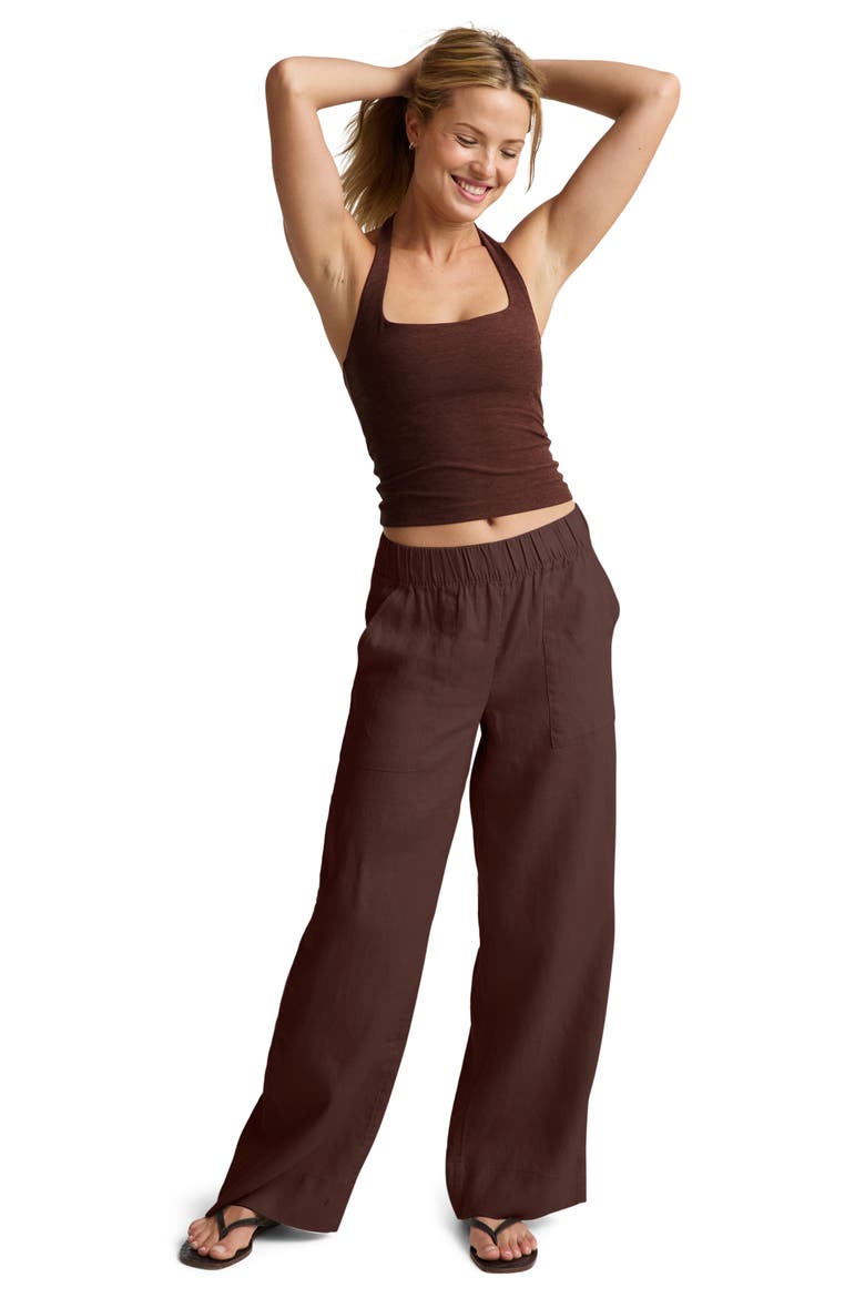 Spacedye Halter Crop Tank, Alternate, color, ICED MOCHA HEATHER
