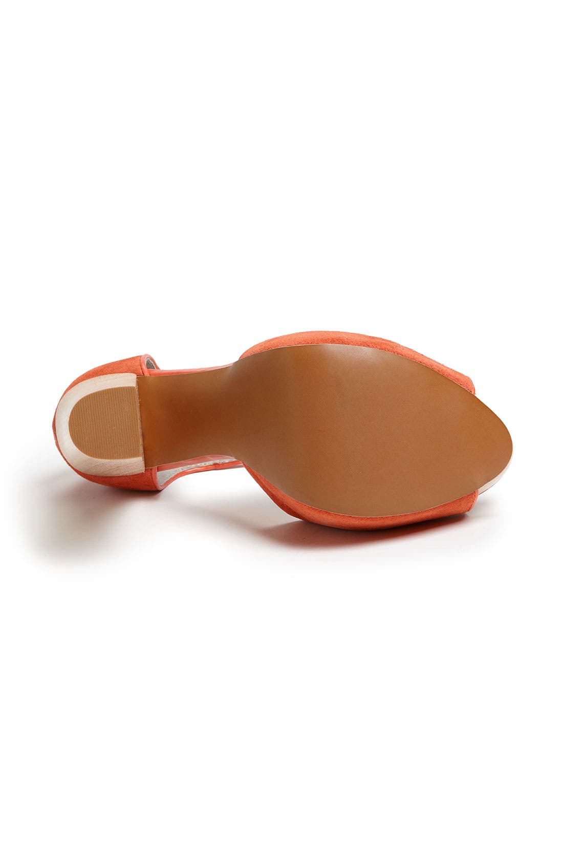 Hinge® 'Asher' T-Strap Sandal, Alternate, color, TANGERINE