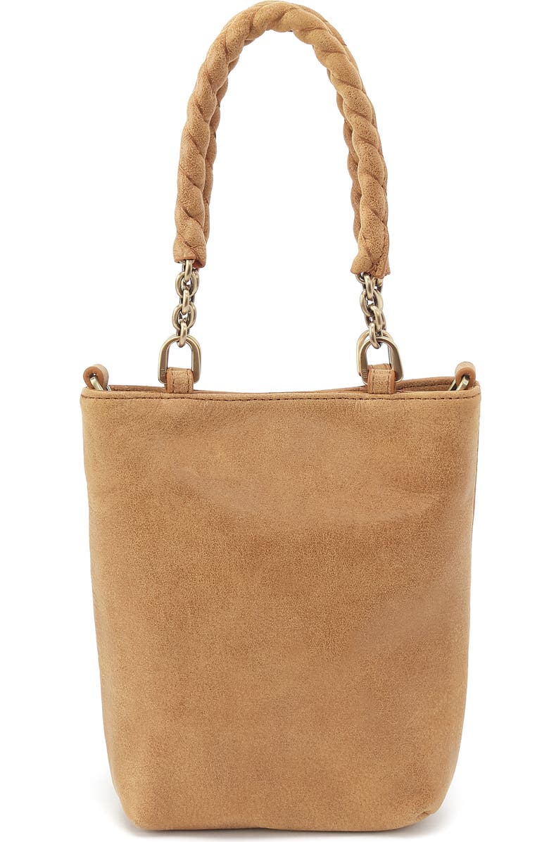 HOBO Mini Tennessee Leather Bucket Bag, Alternate, color, Whiskey