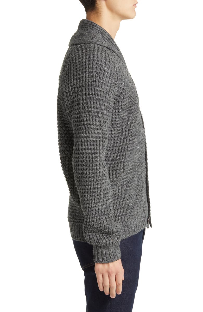 PEREGRINE Waffle Stitch Wool Cardigan, Alternate, color, 