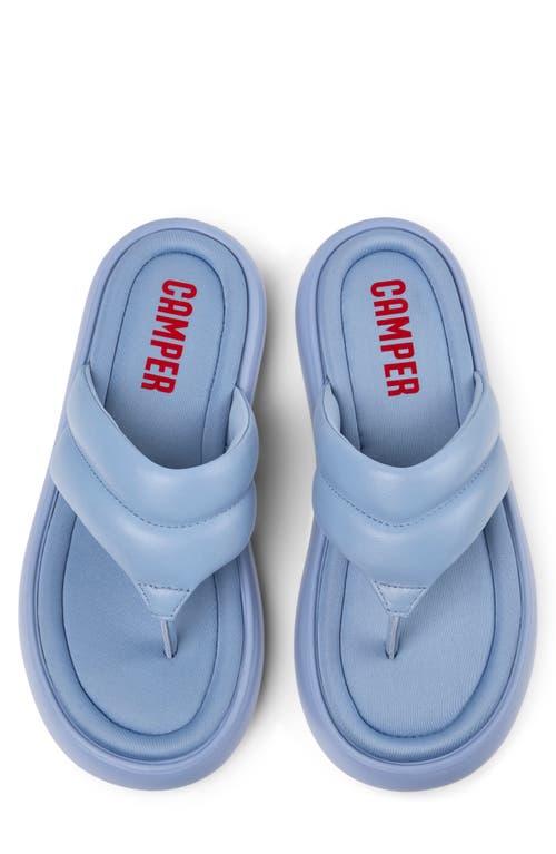 Camper Pelotas Flota Flip Flop In Medium Blue