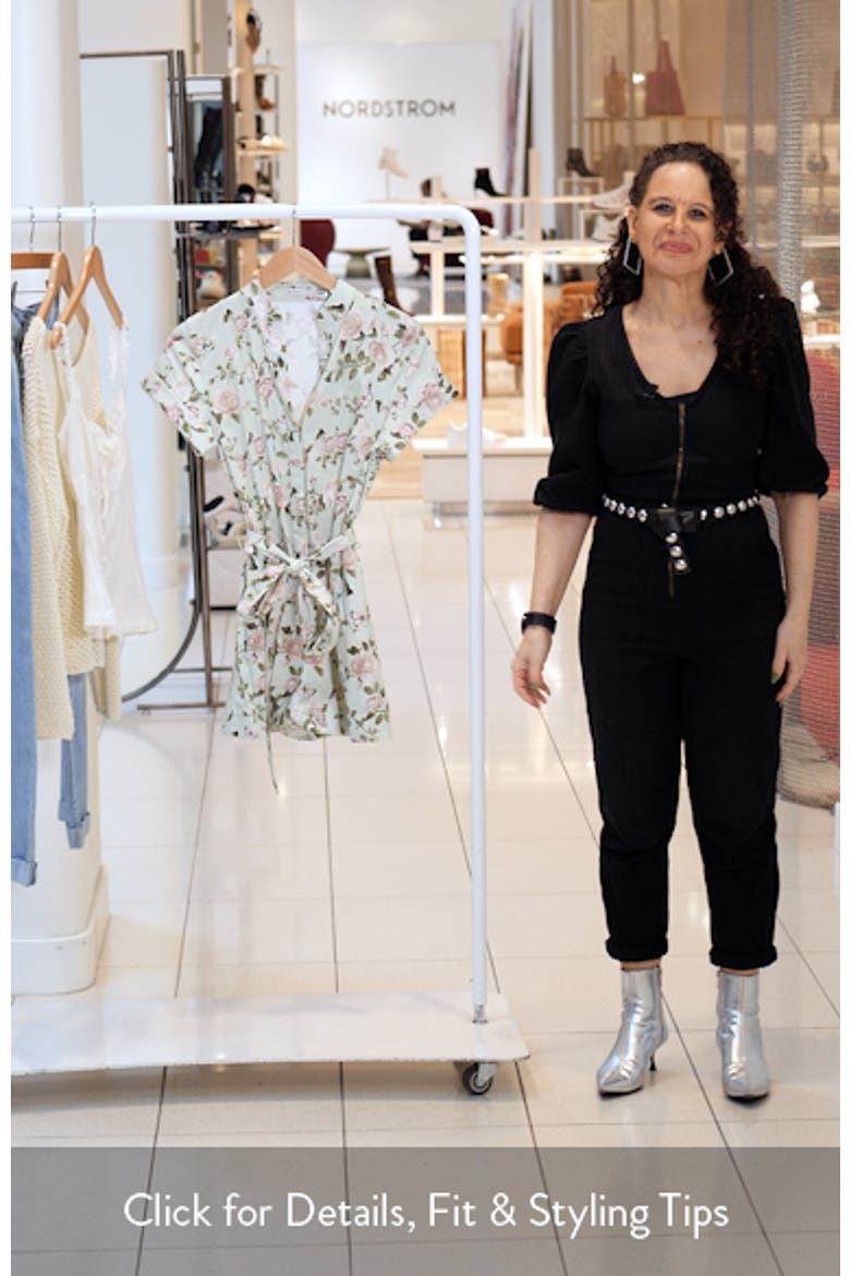 Lucy Floral Belted Romper video