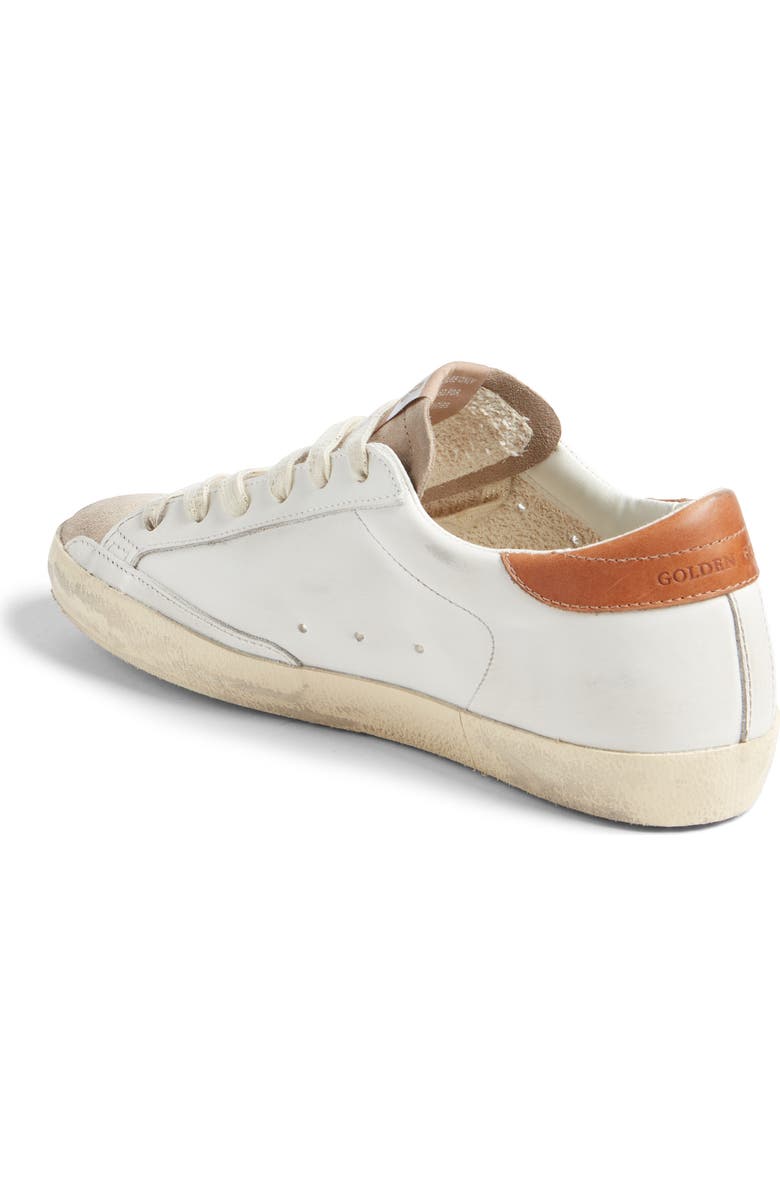 Golden Goose Super Star Sneaker, Alternate, color, White/ Beige/ Cinder/ Brown